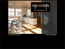 Tablet Screenshot of citysidelofts-boise.com